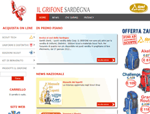 Tablet Screenshot of ilgrifone.fiordaliso.it